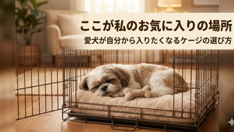 小型犬のケージ・クレートおすすめ5選！失敗しない選び方と正しい使い方を解説