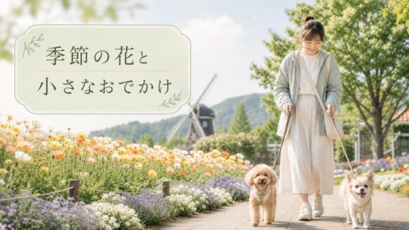 岡山で小型犬と行きたい花・自然スポット5選！季節の見頃とマナーを解説